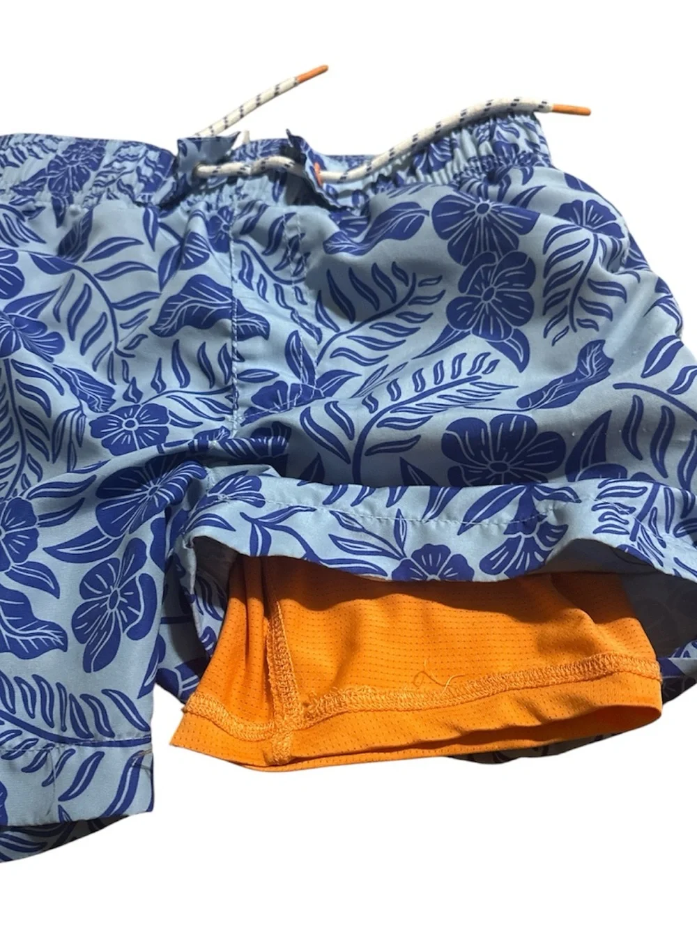 Panama Jack Blue Floral Kids Matching Set